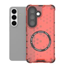 OEM - Mobilskal f&ouml;r Samsung Galaxy S26 Magnetiskt TPU + PC - R&ouml;d