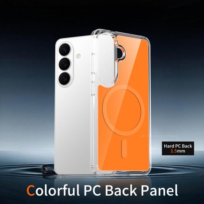 OEM - Mobilskal för Samsung Galaxy S26 Magnetiskt TPU + PC - Orange