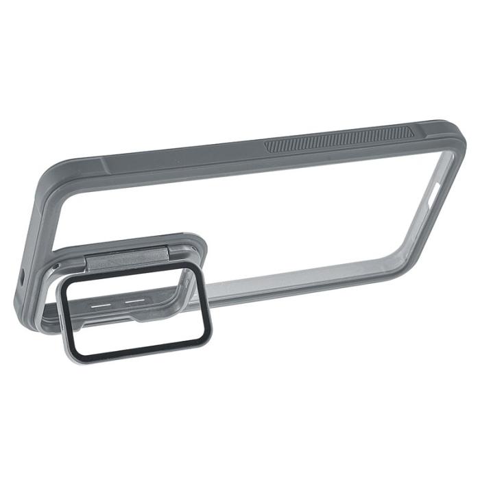 OEM - Mobilskal för Samsung Galaxy S26 Plus PC + TPU med kickstand - Grå