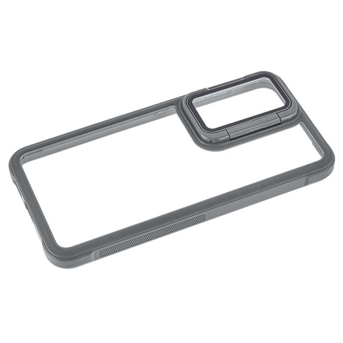 OEM - Mobilskal för Samsung Galaxy S26 Plus PC + TPU med kickstand - Grå