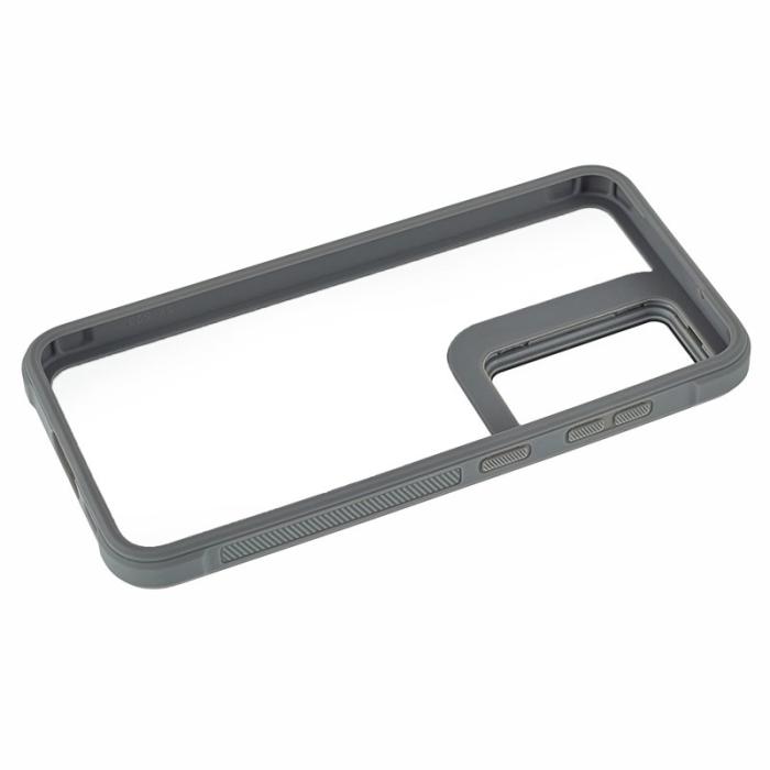 OEM - Mobilskal för Samsung Galaxy S26 Plus PC + TPU med kickstand - Grå