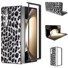 ABEEL - ABEEL Mobilskal till Samsung Galaxy Z Fold6 5G Leopardm&ouml;nster Silver
