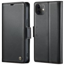 Caseme - CASEME Pl&aring;nboksfodral Konstl&auml;der f&ouml;r iPhone 12/12 Pro - Svart