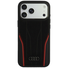 Audi - Audi Mobilskal F&ouml;r iPhone 18 Pro Max/17 Pro Max Magsafe R8 &Auml;kta l&auml;der - R&ouml;d