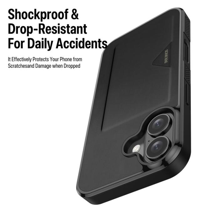 Dux Ducis - DUX DUCIS iPhone 17 Fodral Pocard Series - Svart