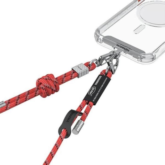 Skinarma - Skinarma Universal Mobilrem Lanyard Dyno - Vermilion