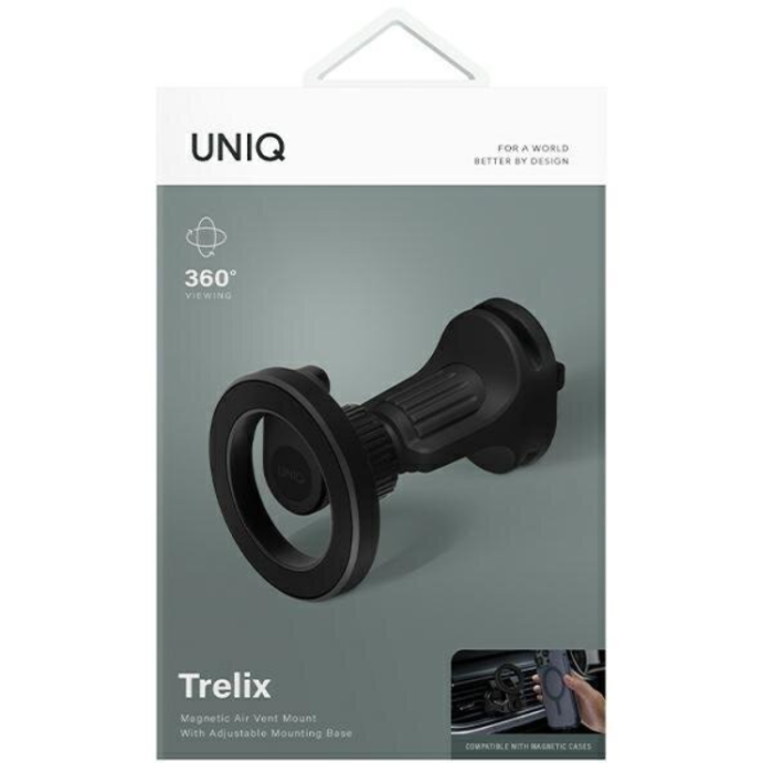 UNIQ - Uniq Mobilhållare Magsafe Ventgaller - Svart