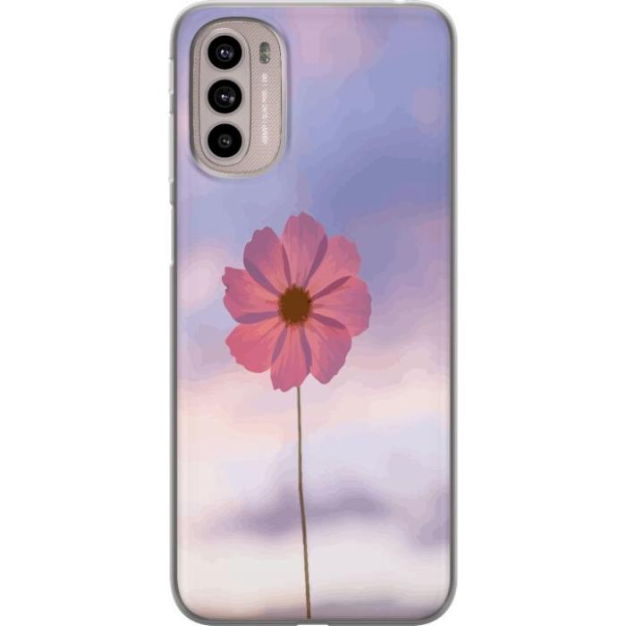 iSecrets - Mobilskal till Motorola Moto G41 med Rosa blomma
