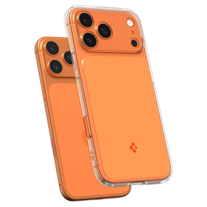 Spigen - Spigen iPhone 17 Pro Mobilskal Magsafe Ultra Hybrid - Glossy Orange