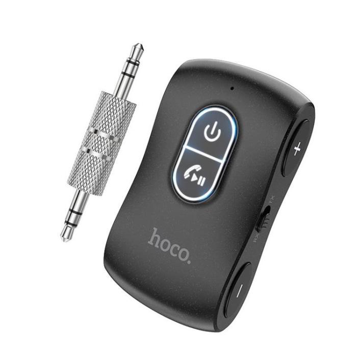 Hoco - HOCO transmitter FM BT Jack 3,5 mm E73 Pro black
