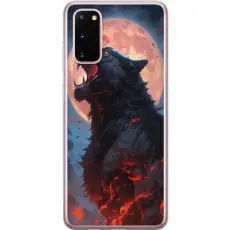 Gustaf - Mobilskal till Samsung Galaxy S20 med Ylande varg