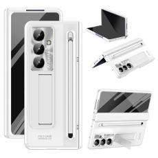 A-One Brand - Galaxy Z Fold 7 Mobilskal med Skärmskydd och Stylus Hinge - Vit