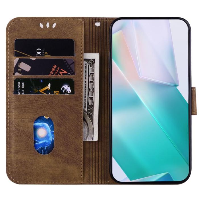 OEM - Samsung Galaxy S26 / S26 Pro Fodral Äkta Läder Stötskydd - Brun