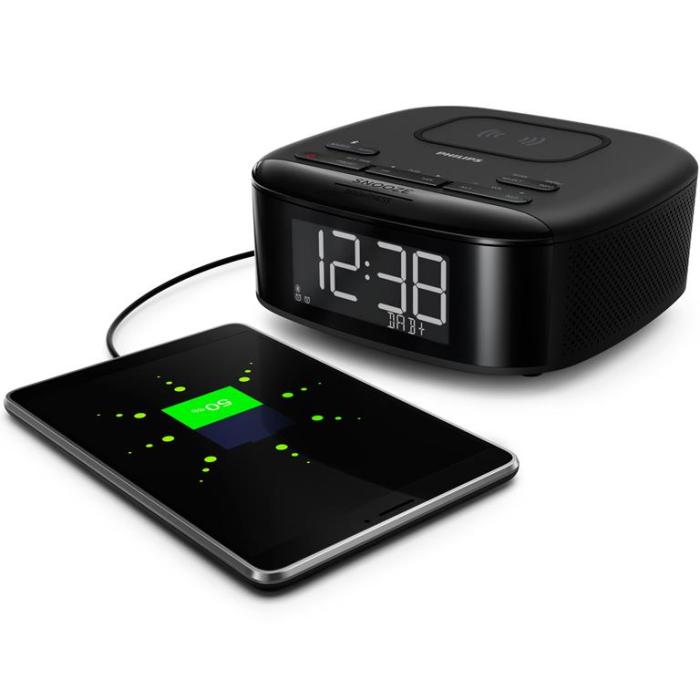 Philips - PHILIPS Digital DAB+/FM-klockradio QI-laddning