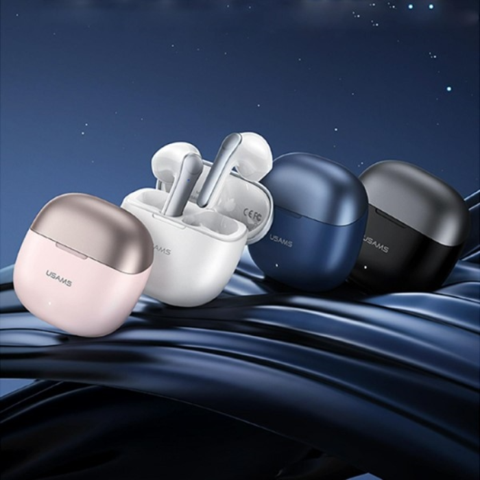 USAMS - USAMS In-Ear Hörlurar Bluetooth TWS XH Series - Blå