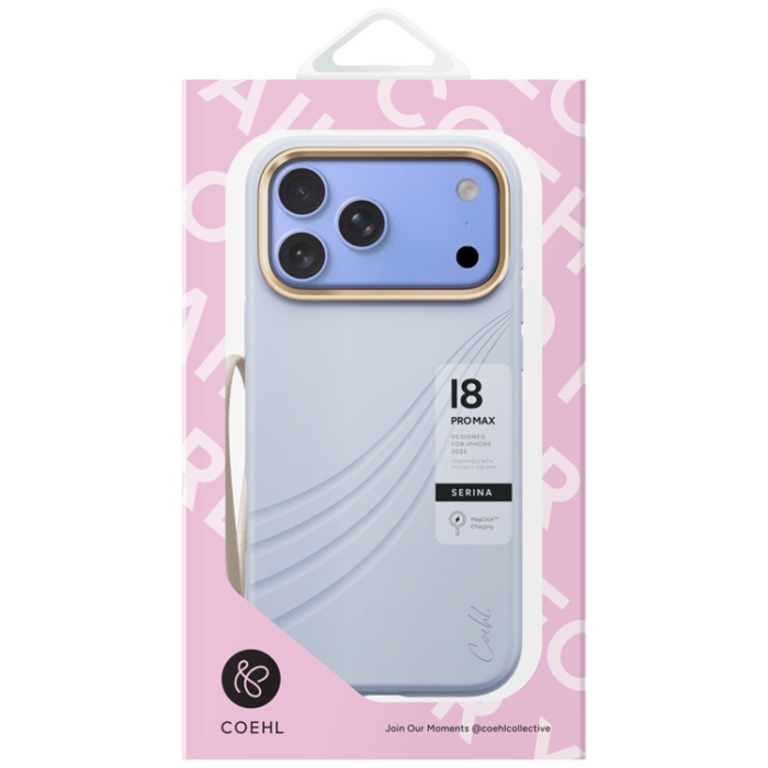 UNIQ - Uniq Mobilskal för iPhone 18 Pro/17 Pro MagSafe Magnetic Coehl Serina