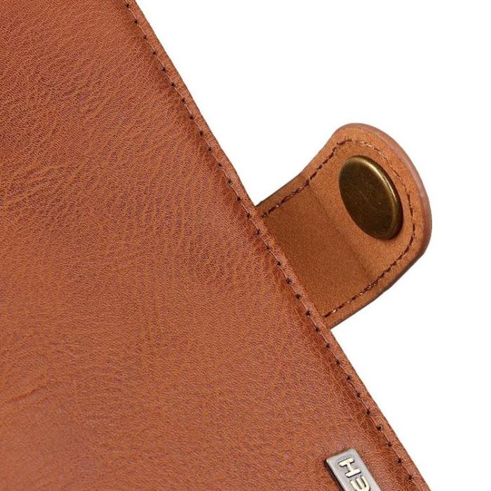 UTGATT1 - KHAZNEH Sony Xperia 1 IV Plånboksfodral Magnetic Flip - Brun
