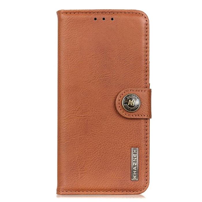 UTGATT1 - KHAZNEH Sony Xperia 1 IV Plånboksfodral Magnetic Flip - Brun