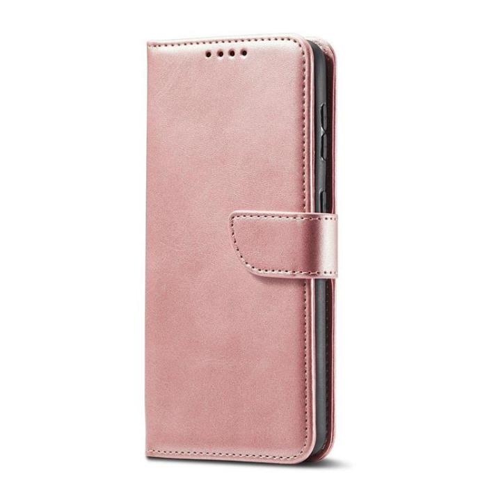 OEM - Magnet Elegant Fodral Galaxy S22 Ultra - Rosa