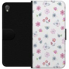iSecrets - Plånboksfodral till Sony Xperia Z3 med Blommor och fjärillar