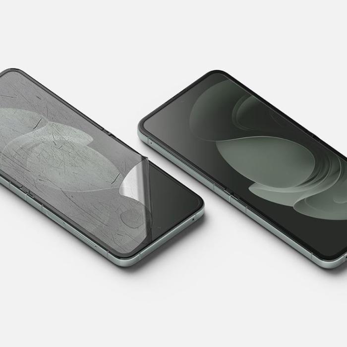 Ringke - Ringke Galaxy Z Flip 5 Härdat Glas Skärmskydd Dual Easy Set