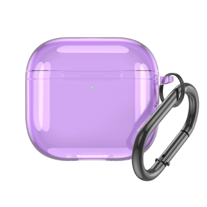 OEM - Airpods 4 Skal Transparent - Lila