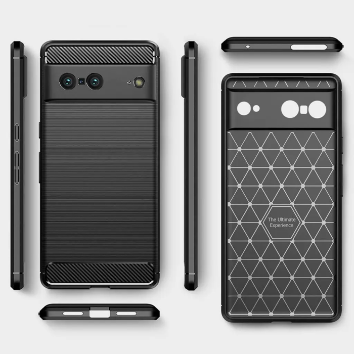 UTGATT - Google Pixel 7 Mobilskal Flexibelt - Svart