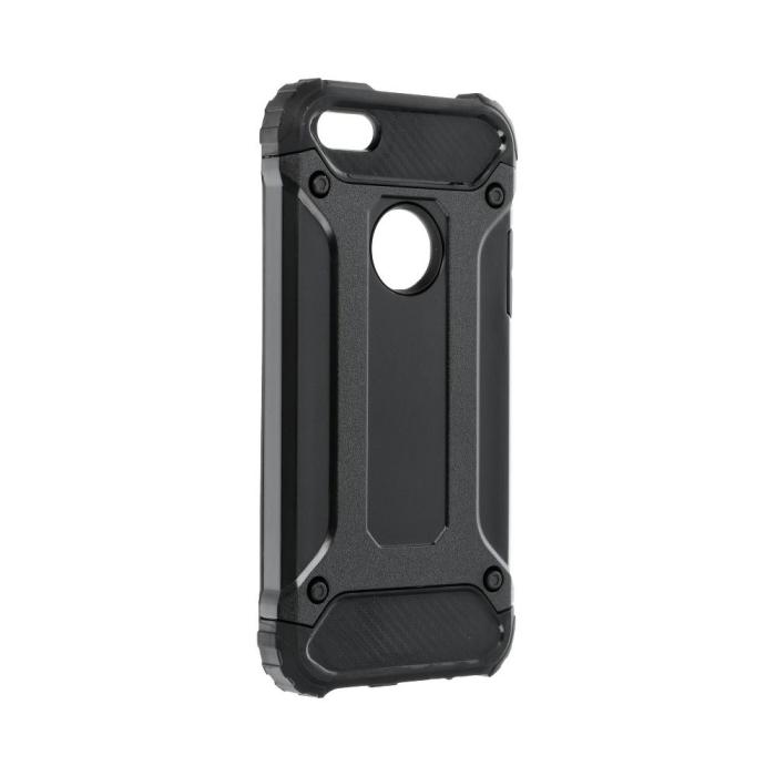 Forcell - iPhone 5/5S/SE Skal Forcell Armor Hårdplast - Svart