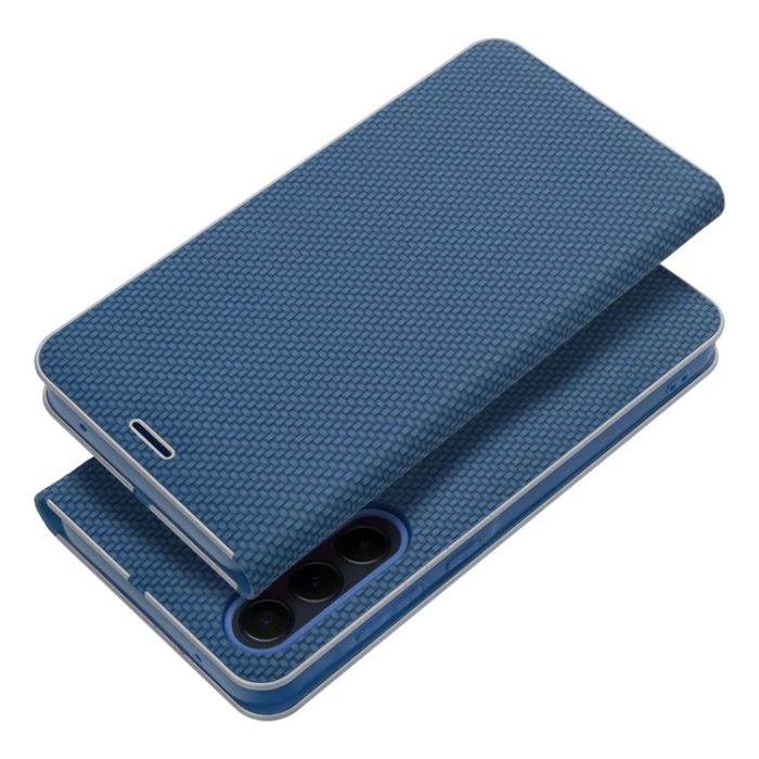 OEM - Xiaomi Redmi Note 14 5G Plånboksfodral Luna Carbon - Blå
