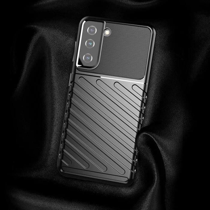OEM - Galaxy S23 Skal Thunder Armor Silicone - Blå