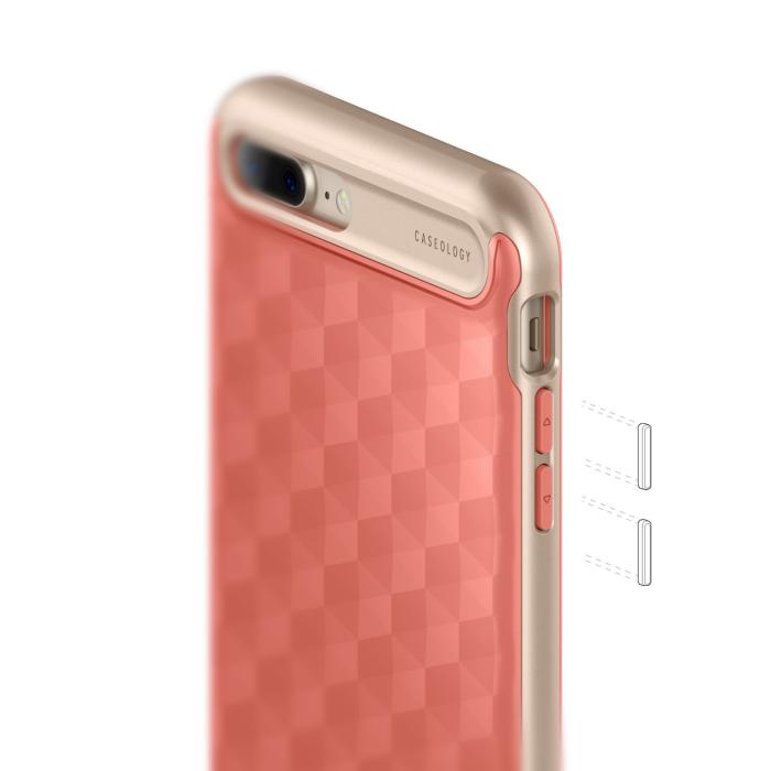 Caseology - Caseology Parallax Skal till iPhone 7 Plus - Rosa