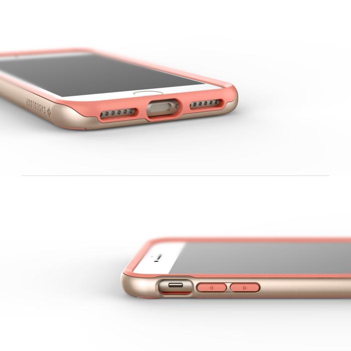 Caseology - Caseology Parallax Skal till iPhone 7 Plus - Rosa
