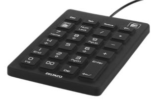 UTGATT1 - Deltaco Numeriskt Tangentbord 1.8m - Svart