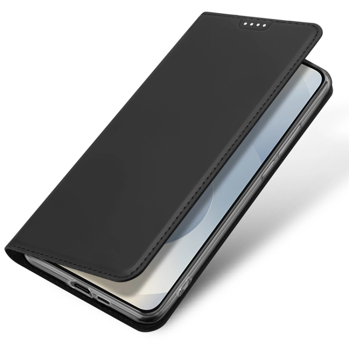 Dux Ducis - Dux Ducis Galaxy S25 Edge Plånboksfodral Skin Pro - Svart