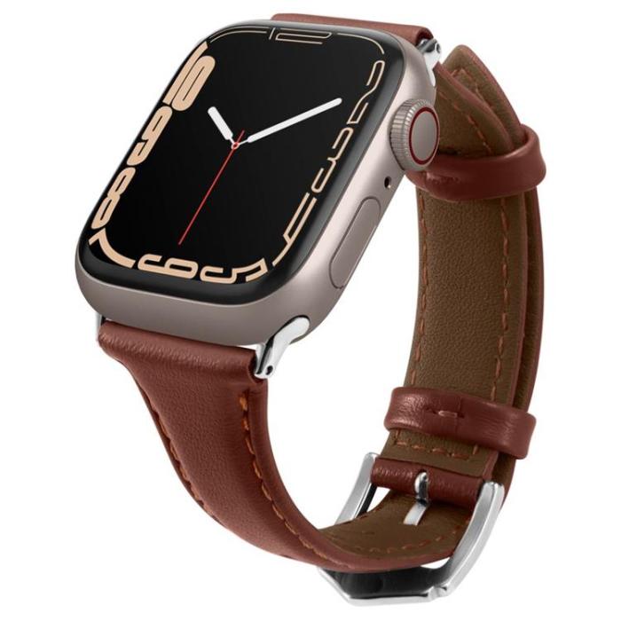 UTGATT - Spigen Apple Watch (41mm) Series 9 Armband Cyrill Kajuk - Brun