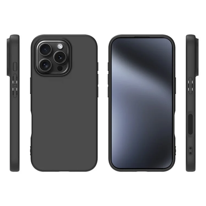 OEM - iPhone 16 Pro Max Mobilskal Matt TPU - Svart