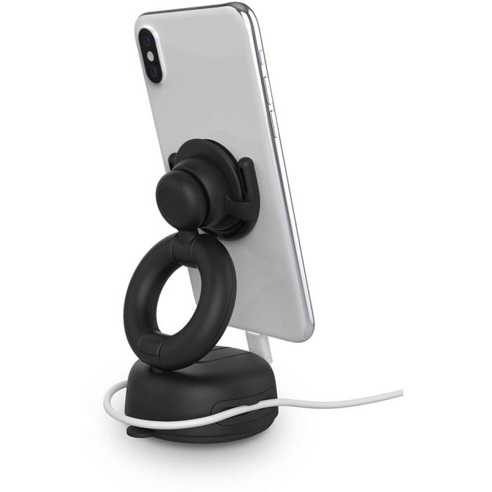 PopSockets - POPSOCKETS Car Dash & Windowshield Svart Höjd/vridbar