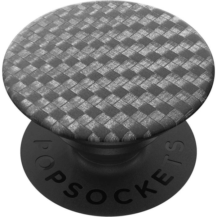 PopSockets - POPSOCKETS Carbonite Weave Avtagbart Grip med Ställfunktion