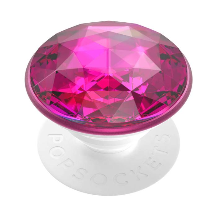 UTGATT5 - POPSOCKETS Disco Crystal Plum Berry Avtagbart Grip