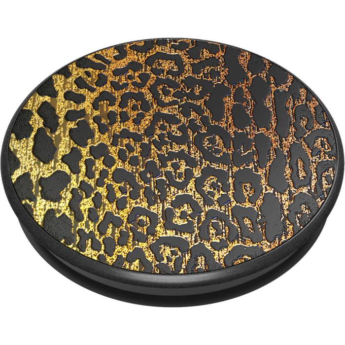 PopSockets - POPSOCKETS Embossed Metal Leopard Avtagbart Grip