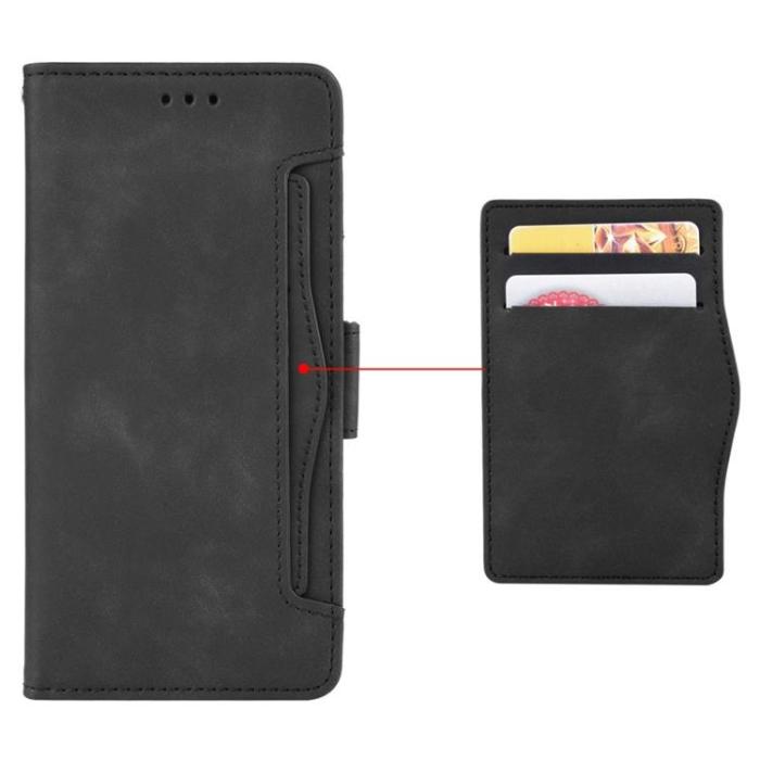 A-One Brand - Nothing Phone 1 Plånboksfodral PU Läder - Svart