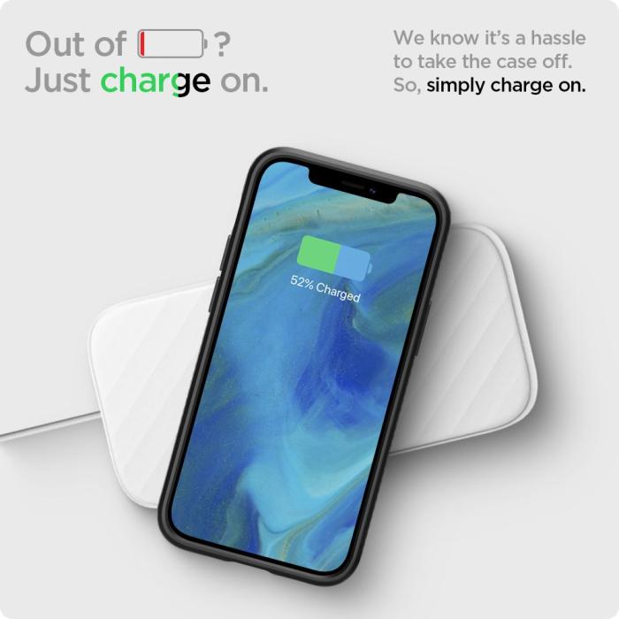 Spigen - SPIGEN Liquid Air iPhone 12 Mini - Matte Black