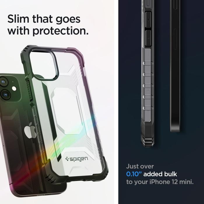 UTGATT5 - Spigen Nitro Force iPhone 12 Mini - Clear