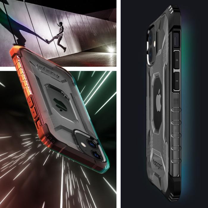 UTGATT5 - Spigen Nitro Force iPhone 12 Mini - Clear