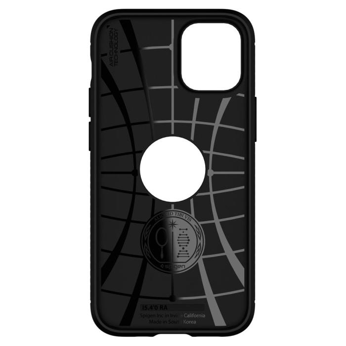 UTGATT1 - SPIGEN Rugged Armor iPhone 12 Mini - Matte Black