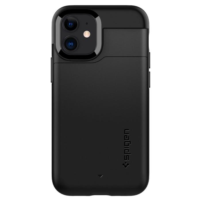 UTGATT5 - SPIGEN Slim Armour CS iPhone 12 Mini - Svart