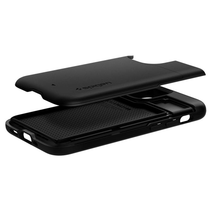 UTGATT5 - SPIGEN Slim Armour CS iPhone 12 Mini - Svart