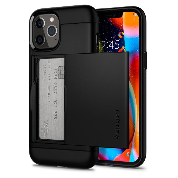 UTGATT5 - SPIGEN Slim Armour CS iPhone 12 Mini - Svart