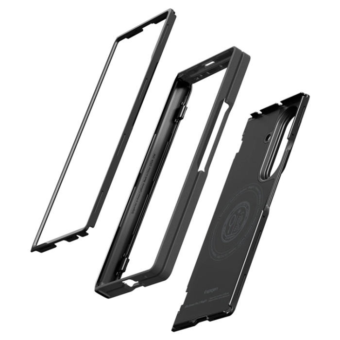 Spigen - Spigen Mobilskal För Galaxy Z Fold 8 Ultra MagSafe Slim Armor Pro S - Svart