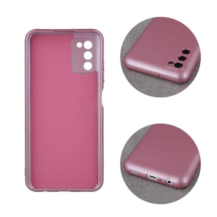 OEM - Metalliskt Skal för Samsung Galaxy A35 5G, rosa